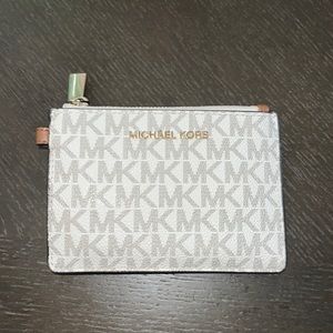 Michael Kors Small Logo Coin Wristlet